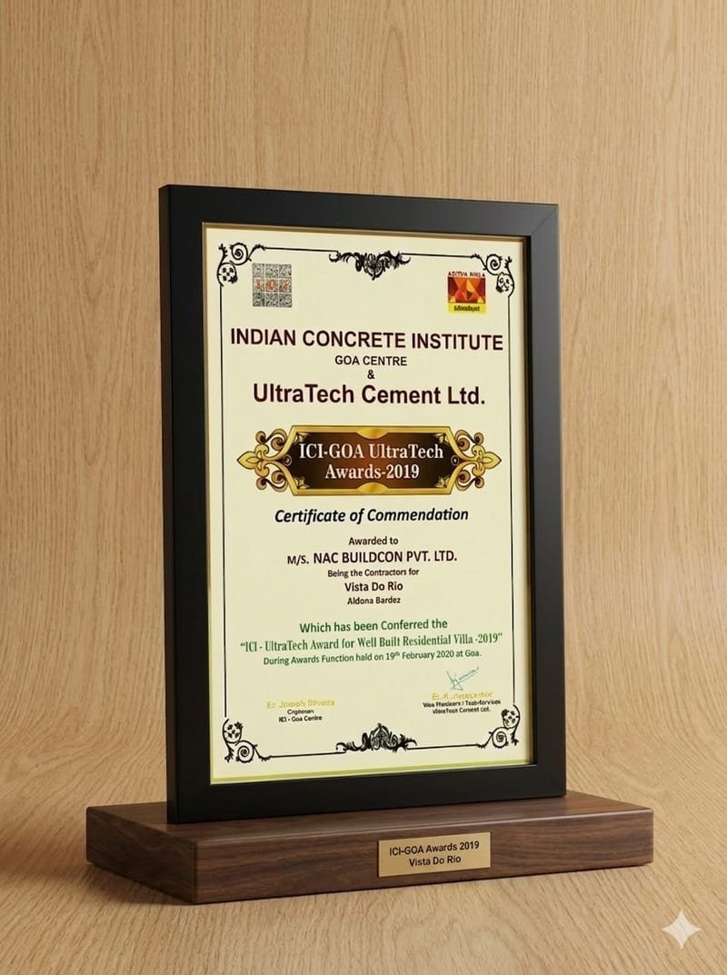 NAC Buildcon Award